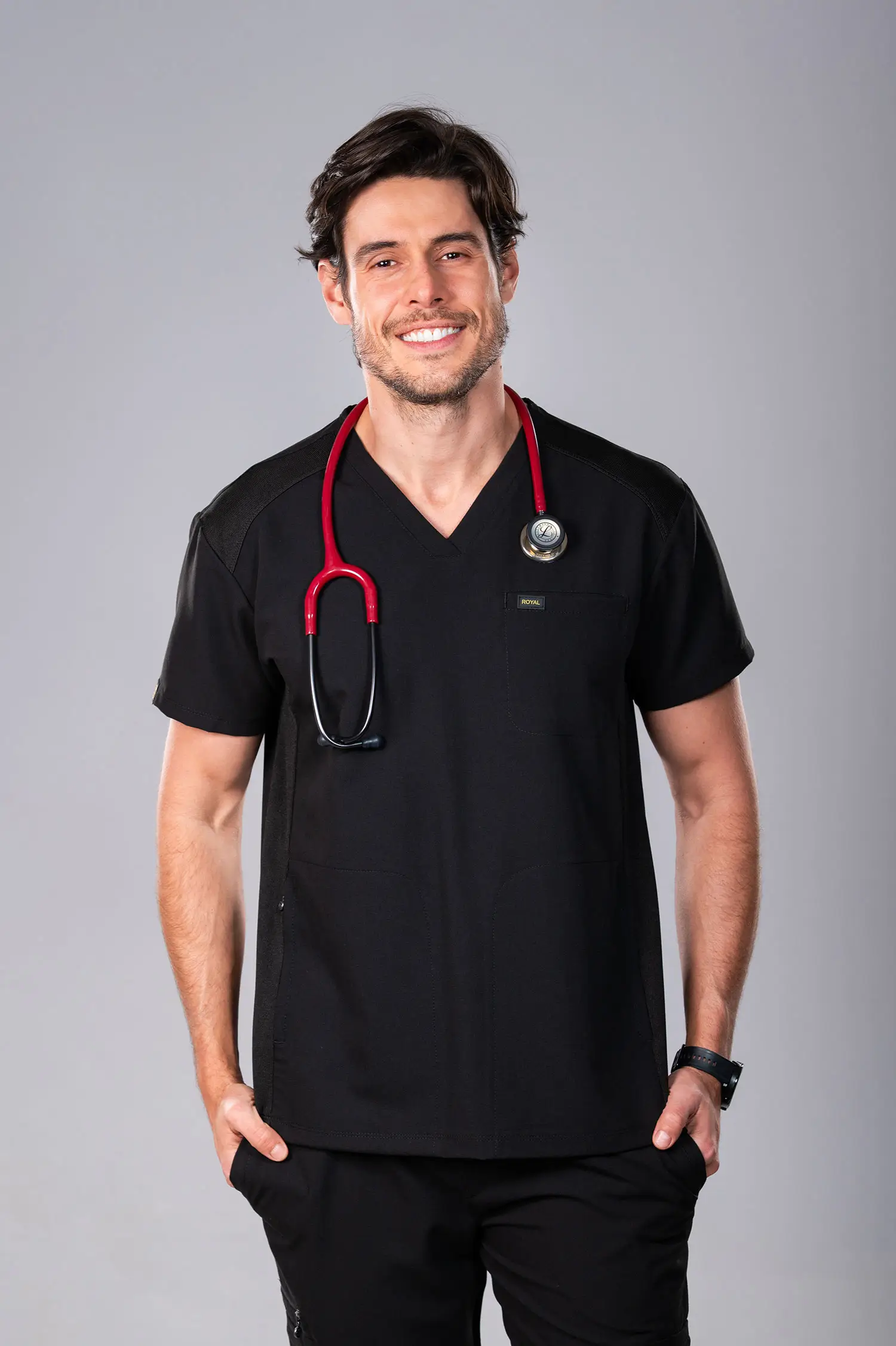 Royal Premium Knit Stretch with Zipper Men's Total Set